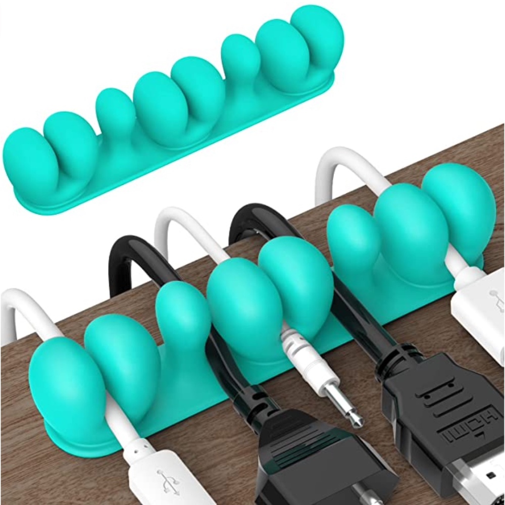 Cable Clips Cable Holders Cord Organizer Self-Adhesive 2 Pack